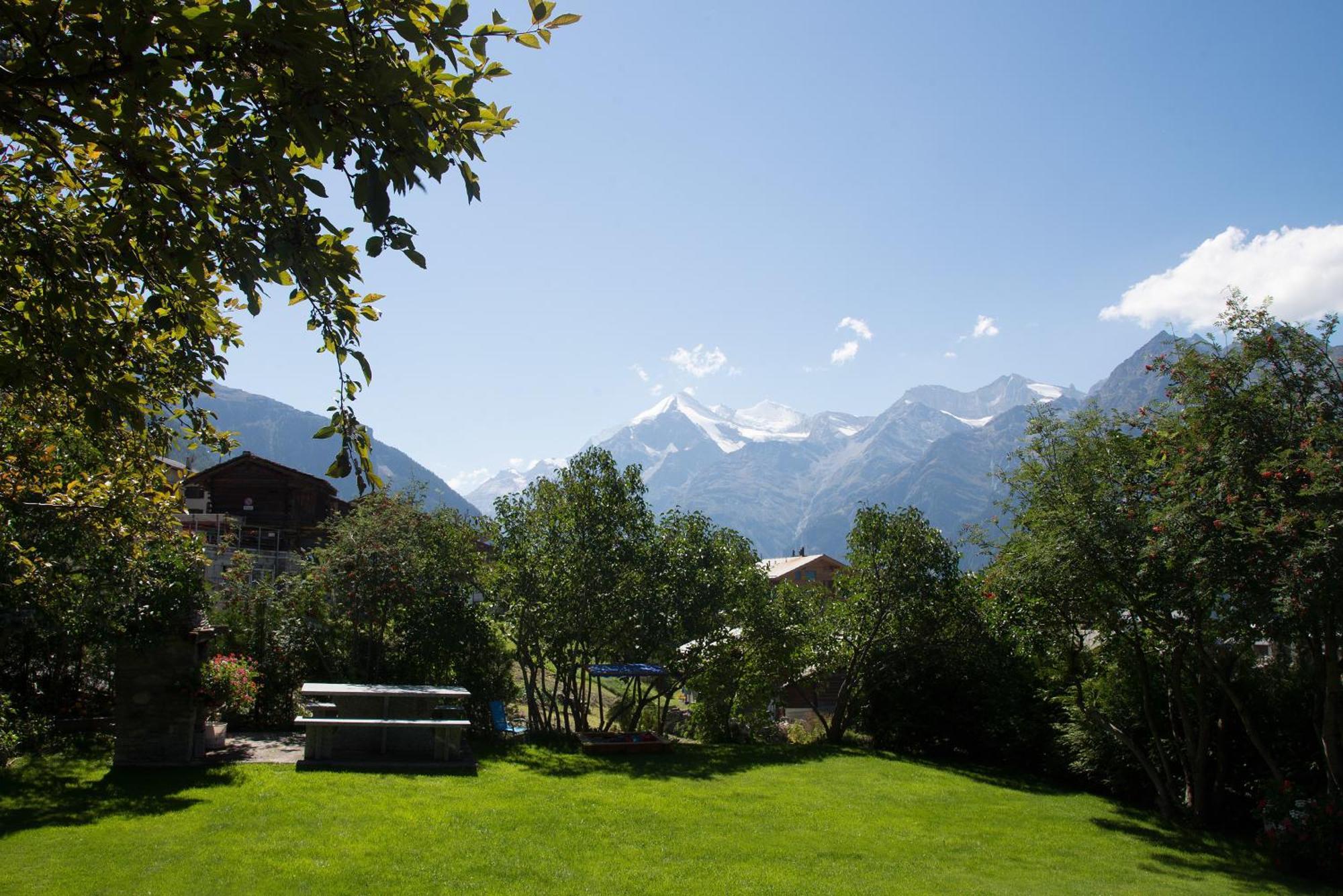 Chalet Soldanella Grächen Kamer foto