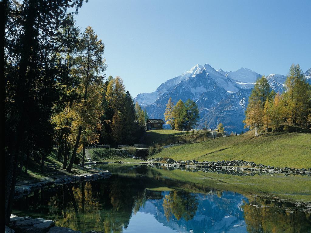 Chalet Soldanella Grächen Buitenkant foto